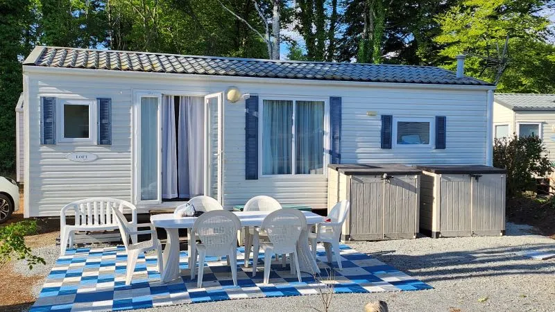 Notre bien : le mobil-home du Camping Les Myrtilles à Saint-Yvi – photo 2
